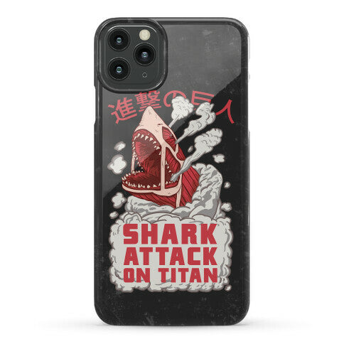 Shark Attack On Titan Phone Case